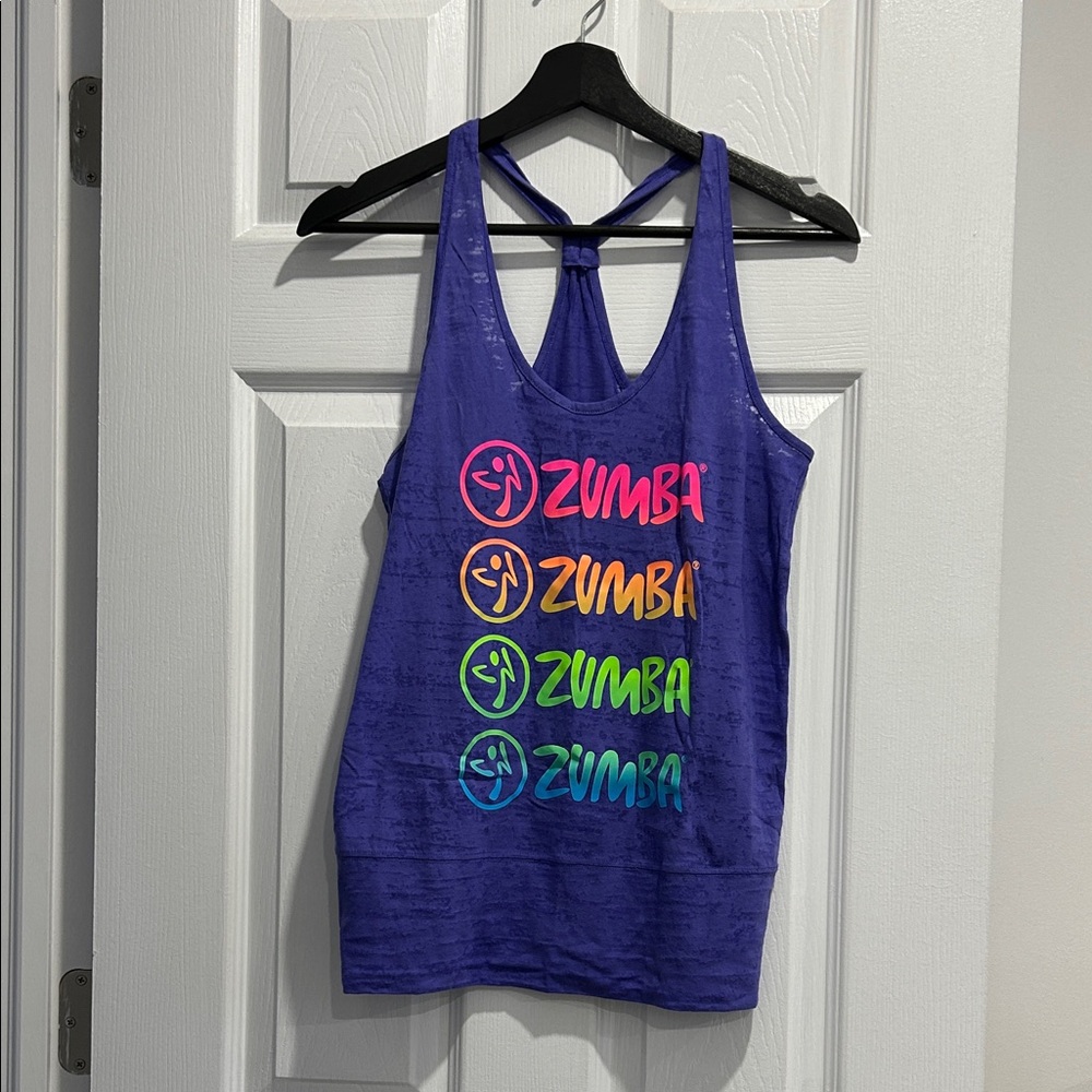 ZUMBA SALE! Vibrant Multicolor Logo Tank Top